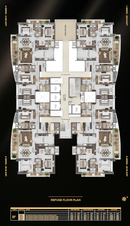 Refuge Floor Plan